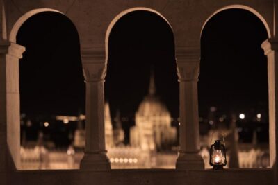 Buda Castle District Dark History, Legends and Vampire Night Tour - Starting at Zero Kilometre and heading for castle stairs