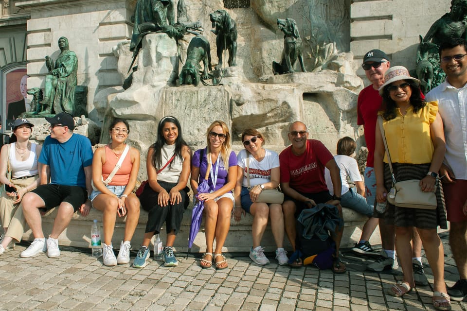 Buda Castle Walking Tour: Fishermans Bastion - Royal Palace - Sándor Palace Walk + Final Views at Savoyai terasz