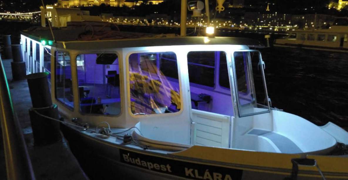 Budapest: 1-Hour Private Boat Cruise - The on-board bar: what you can buy and what you can’t bring