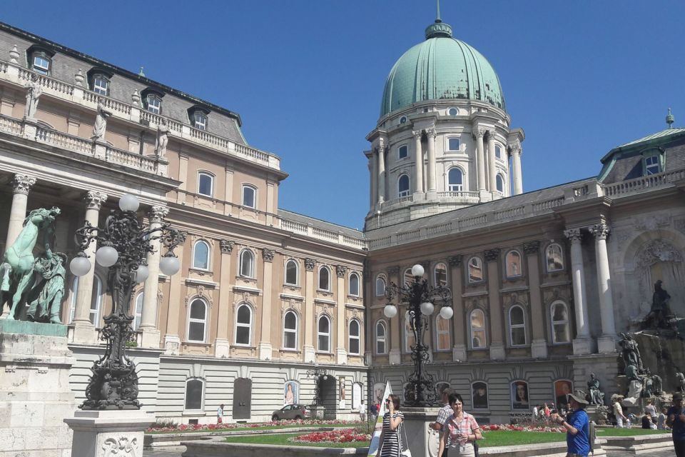 Budapest: Buda Castle District Walking Tour - The Royal Palace complex: courtyards, fountains, and palace guards
