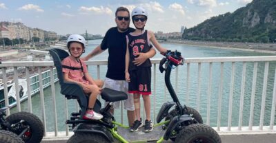 Budapest: Buda Highlights Guided Tour on Electric EZRaider - Getting oriented near the Great Market Hall
