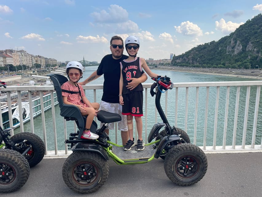 Budapest: Buda Highlights Guided Tour on Electric EZRaider - Crossing the Danube on the Freedom Bridge