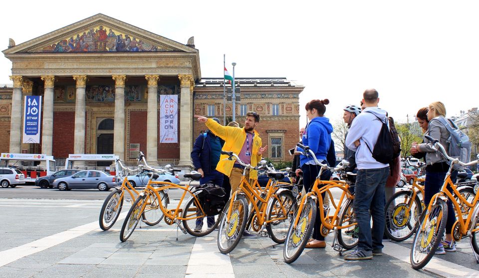 Budapest: City Bike Tour with Coffee Stop - Castle District Panorama: Matthias Church, Royal Palace, and Fisherman’s Bastion