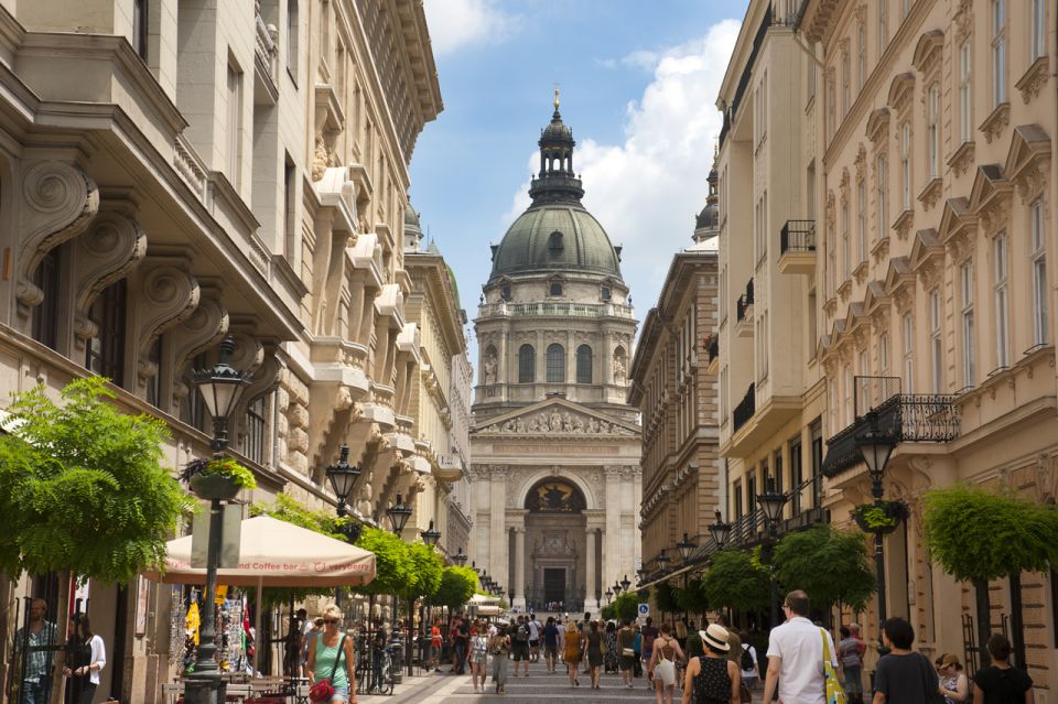 Budapest: City Center Walking Tour - Marcius 15 Square and the Great Blessed Lady cathedral