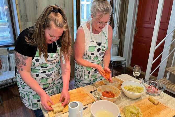 Budapest Cooking Class & Market Tour with Local Guide & Wines - Wine pairings and tasting flow: fun, but plan your pace