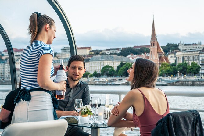 Budapest Danube River Candlelit Dinner Cruise with Live Music - Welcome drink and extra drinks: nice start, fair upsells