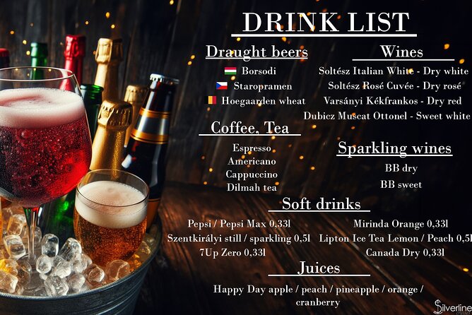 Budapest Danube Sightseeing Cruise with Unlimited Drinks - The drink package: unlimited, but know what “unlimited” means in practice