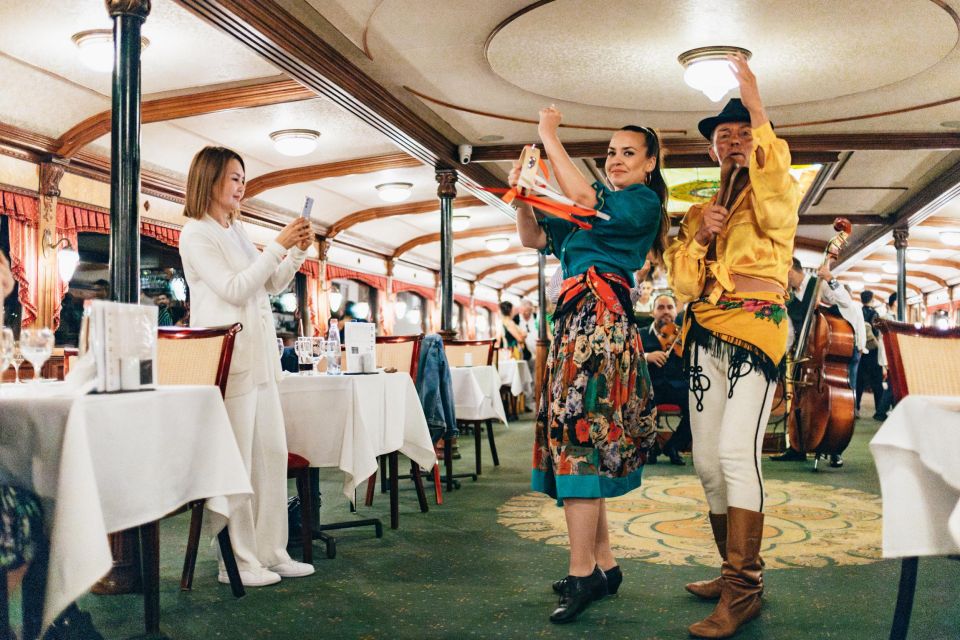 Budapest: Dinner Cruise with Live Music and Folk Dance Show - Price and value check for a $93 dinner-and-show cruise