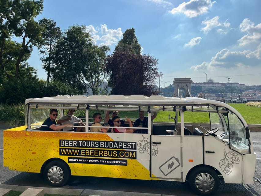 Budapest: eBeerBus Sightseeing Tour - Electric Beer Bus Fun Starts at Heroes’ Square