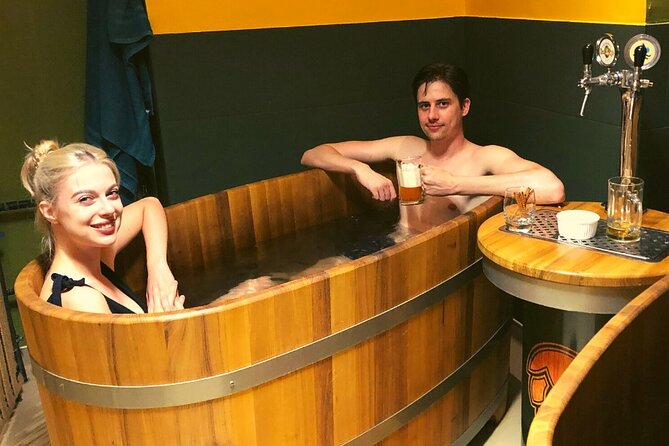 Budapest Exclusive Thermal Spa LUKACS LUXURIOUS PRIVATE BEER BATH - Unlimited Czech draft beer: the best part, and how to make it work