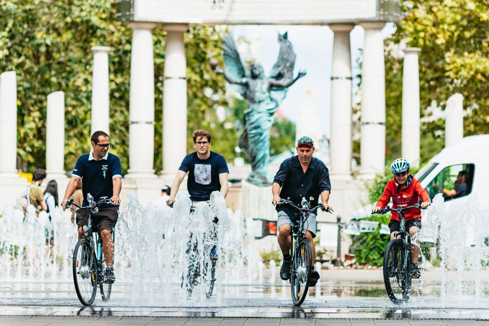 Budapest: Grand Sightseeing Bike Tour - Margaret Island: a breather in the middle of the loop