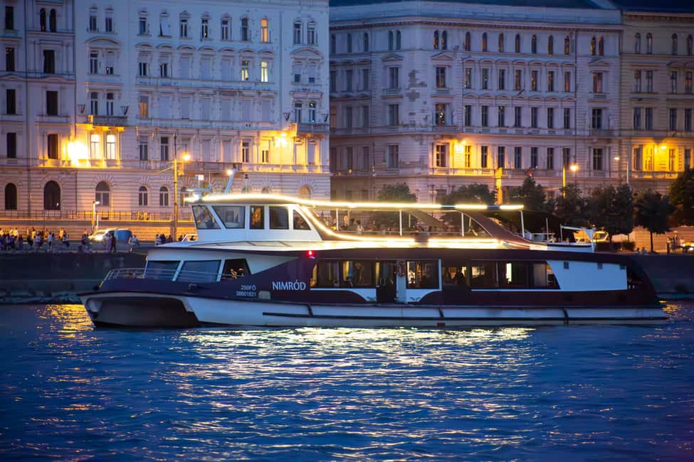 Budapest: Happy Hour Sightseeing Cruise - A 60-Minute Danube Cruise With a Cocktail That Actually Helps