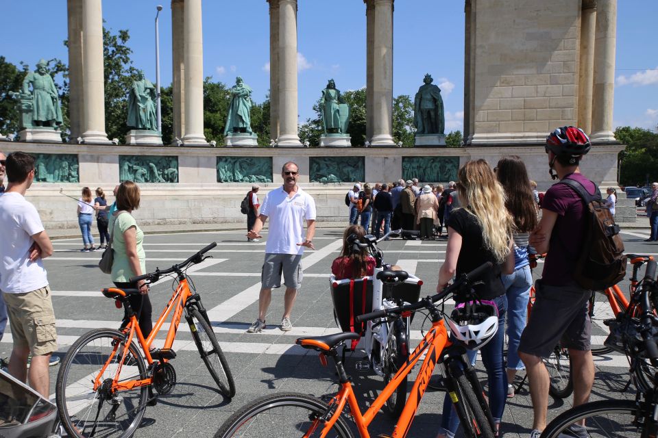 Budapest: Historic Downtown Bicycle Ride with Scenic Views - Buda-to-Pest return: Rudas, Gellért, Markets, and the synagogue finish