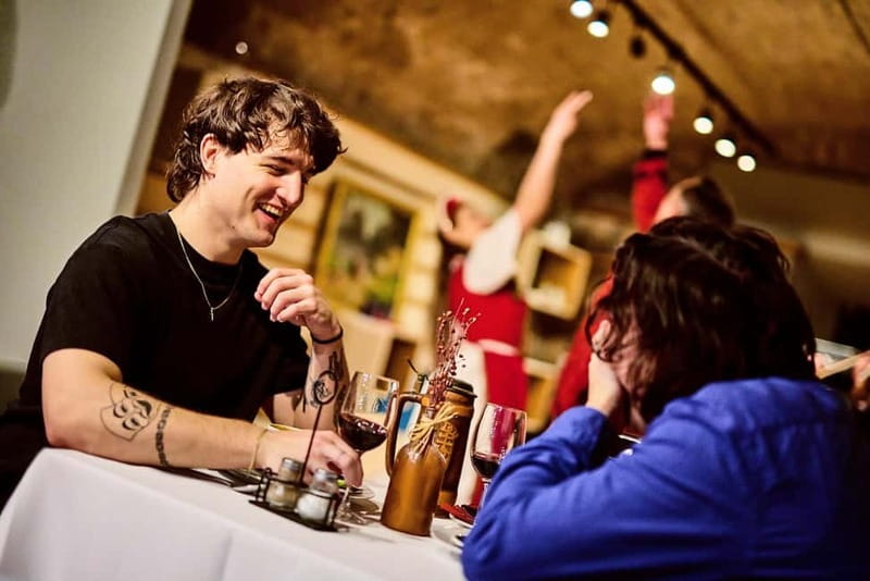 Budapest: Hungarian Folk Dance & Concert with Dinner Option - Hungarian Gastro Cellar Setup: Where the Night Starts