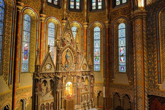 Budapest: Matthias Church Entry Ticket - Inside the Church: Stained Glass, Frescoes, and That Sound