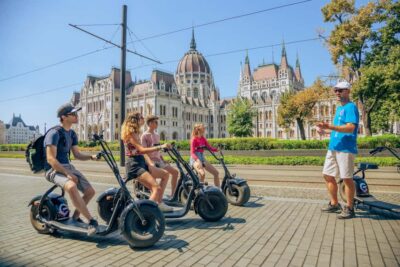 Budapest: MonsteRoller E-Scooter Tour - Scooter feel, speed limits, and the practice session reality