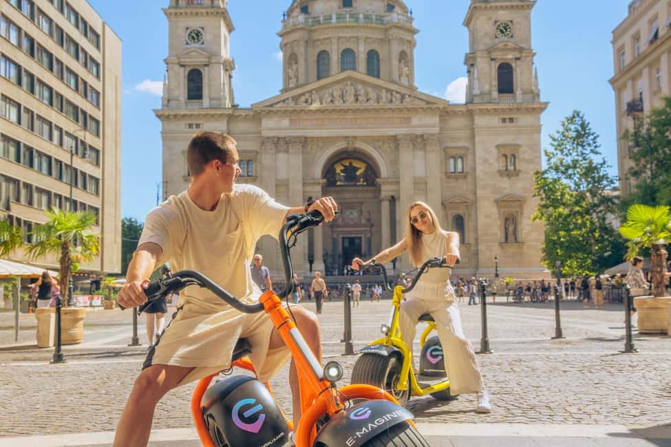 Budapest: MonsteRoller E-Scooter Tour - Route options: express, themed, extensive, and half-day food tastings