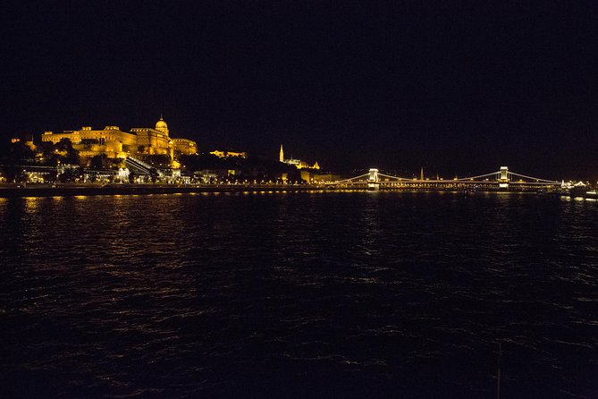 Budapest Night Walking Tour with Danube River Cruise - Széchenyi Lánchíd (Chain Bridge): The View Over Buda Castle District