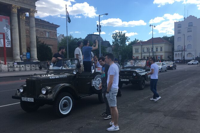 Budapest: Private City Tour with a Vintage Russian Jeep - Pickup, comfort, and weather gear that actually helps