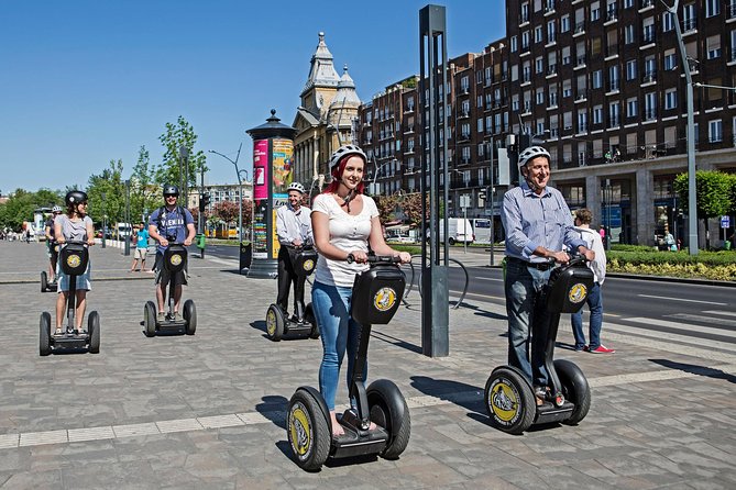 Budapest Segway Tour - Szabadság tér: Art Nouveau buildings and the last Soviet memorial stop