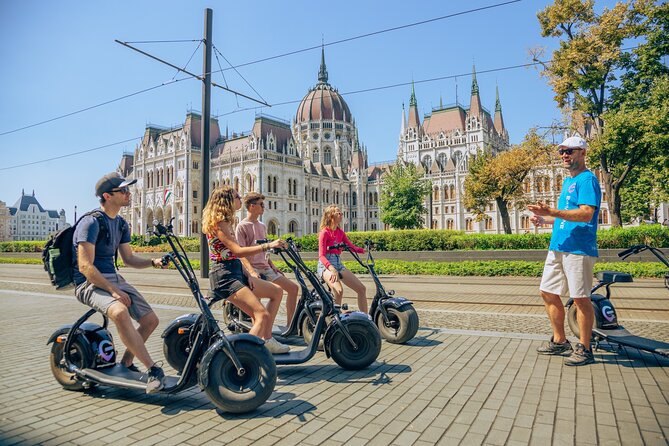 Budapest Small-Group Guided Tour on MonsteRoller e-Scooter - Routes That Fit Your Day: Essence, Castle, City Park, and the Night Option