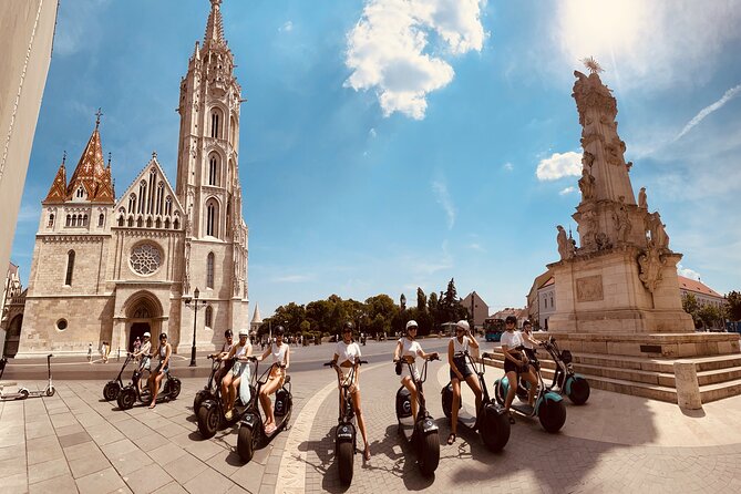 Budapest Small-Group Guided Tour on MonsteRoller e-Scooter - Danube Riverbank, Liberty Square, and Margaret Island: The Best Breathing Room