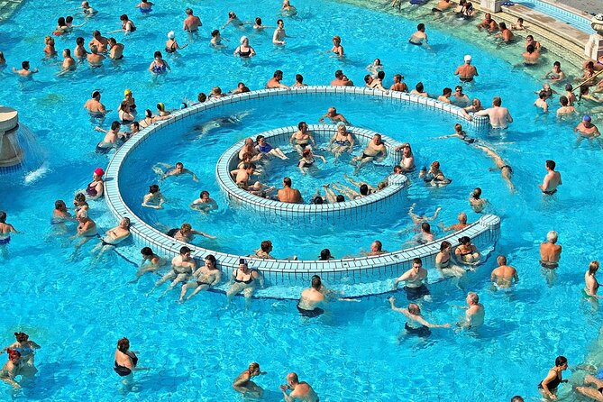 Entrance to Szechenyi Spa in Budapest - Food, downtime, and how to avoid turning spa day into a chore