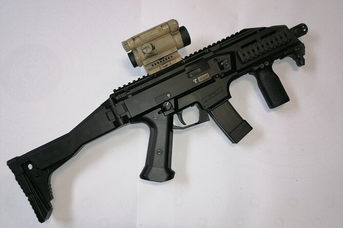 Shooting Experience BASIC Package in Budapest - The gun lineup: CZ 512 Tactical, AR-9, Scorpion EVO, AR-15