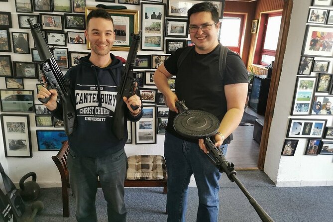 Shooting Experience HOLLYWOOD Package in Budapest - The Hollywood Package gun list: five firearms, set rounds